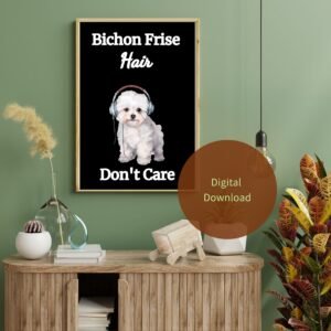 Bichon frise hair don't care3