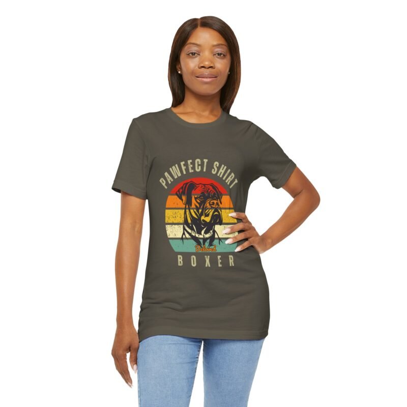Pawfect Shirt Beloved Boxer T-Shirt - Unisex Graphic Tee - Image 19