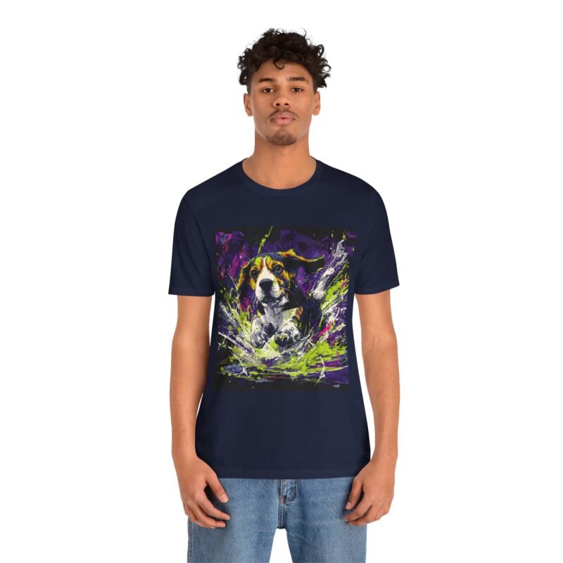 Beagle Splash Zone Tee – Retro Comic Style T-Shirt - Unisex Graphic Tee - Image 34