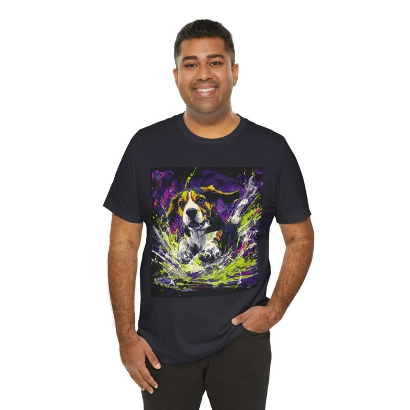 Beagle Splash Zone Tee – Retro Comic Style T-Shirt - Unisex Graphic Tee - Image 27