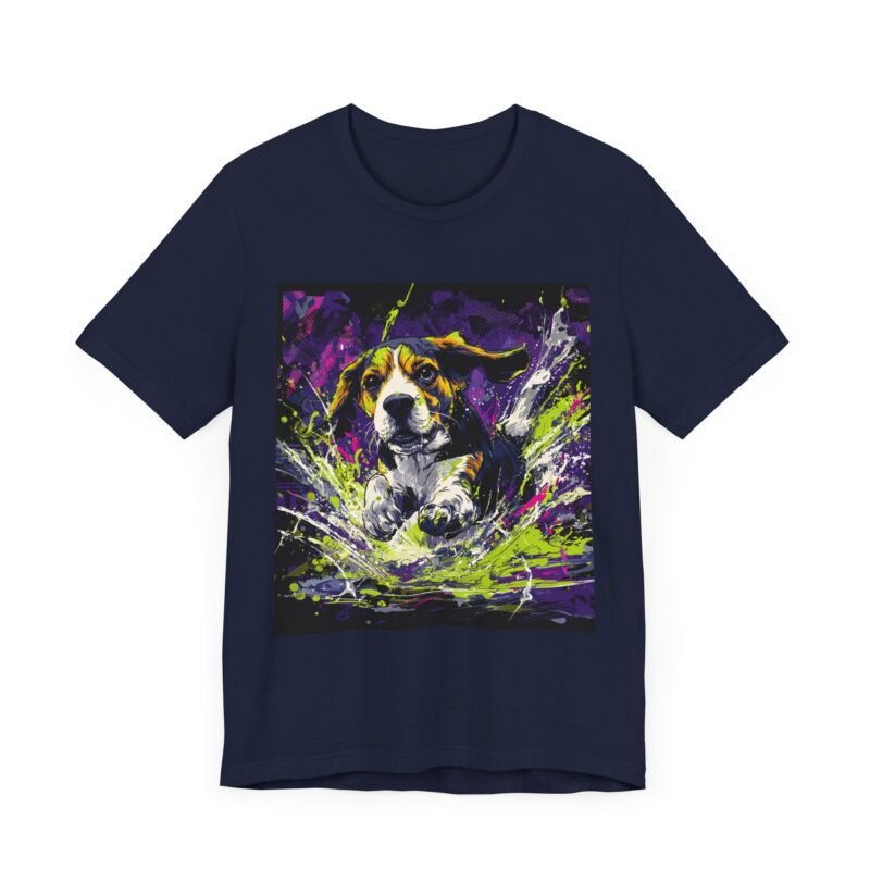 Beagle Splash Zone Tee – Retro Comic Style T-Shirt - Unisex Graphic Tee - Image 31