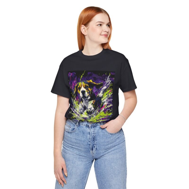 Beagle Splash Zone Tee – Retro Comic Style T-Shirt - Unisex Graphic Tee - Image 26