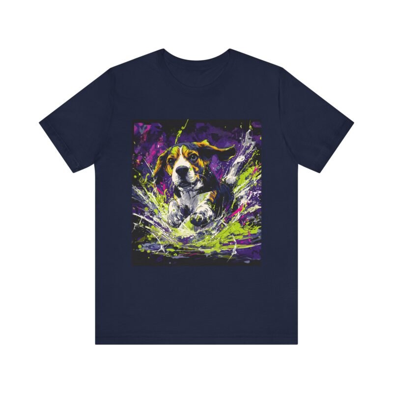 Beagle Splash Zone Tee – Retro Comic Style T-Shirt - Unisex Graphic Tee - Image 29