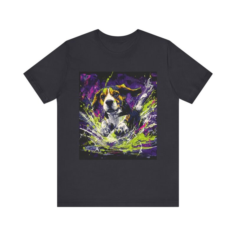 Beagle Splash Zone Tee – Retro Comic Style T-Shirt - Unisex Graphic Tee - Image 22