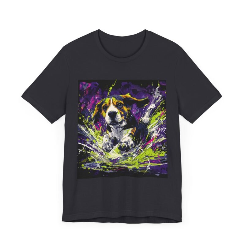 Beagle Splash Zone Tee – Retro Comic Style T-Shirt - Unisex Graphic Tee - Image 24